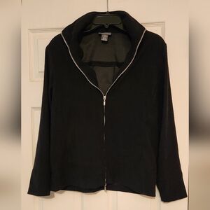 Notations, Women's Black Jacket Size Medium, Good condition, pre-owned